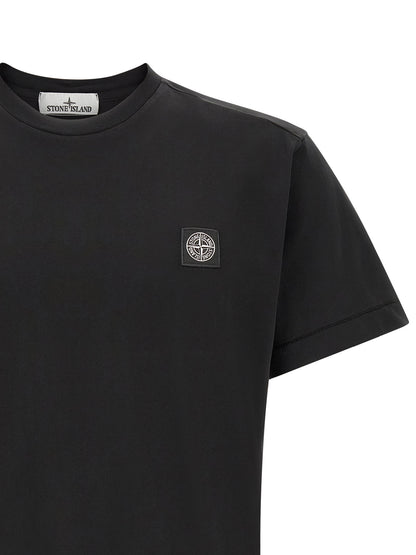 Stone Island Black Cotton Sportswear