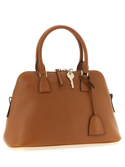 Maison Margiela Brown Calfskin Shoulder Bag
