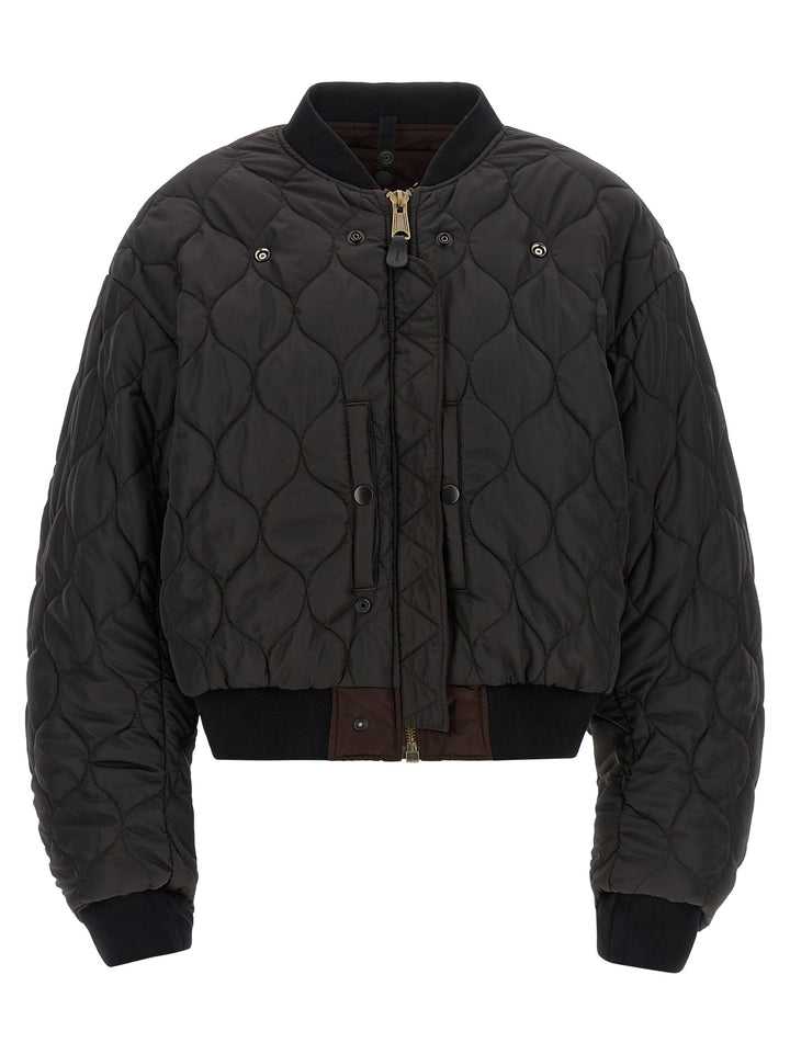 Maison Margiela Brown Polyamide Bomber