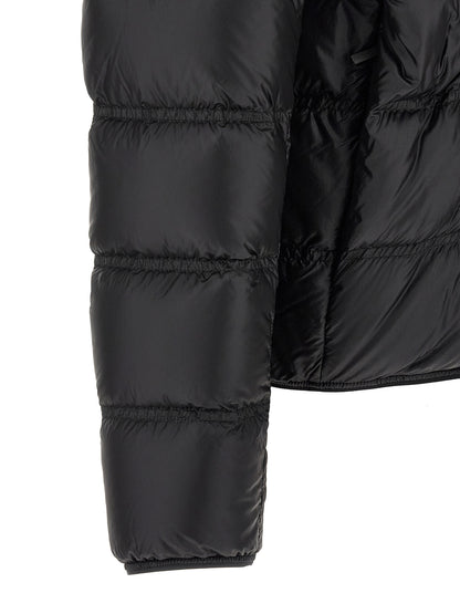 Moncler Black Polyamide Full-Length Jacket