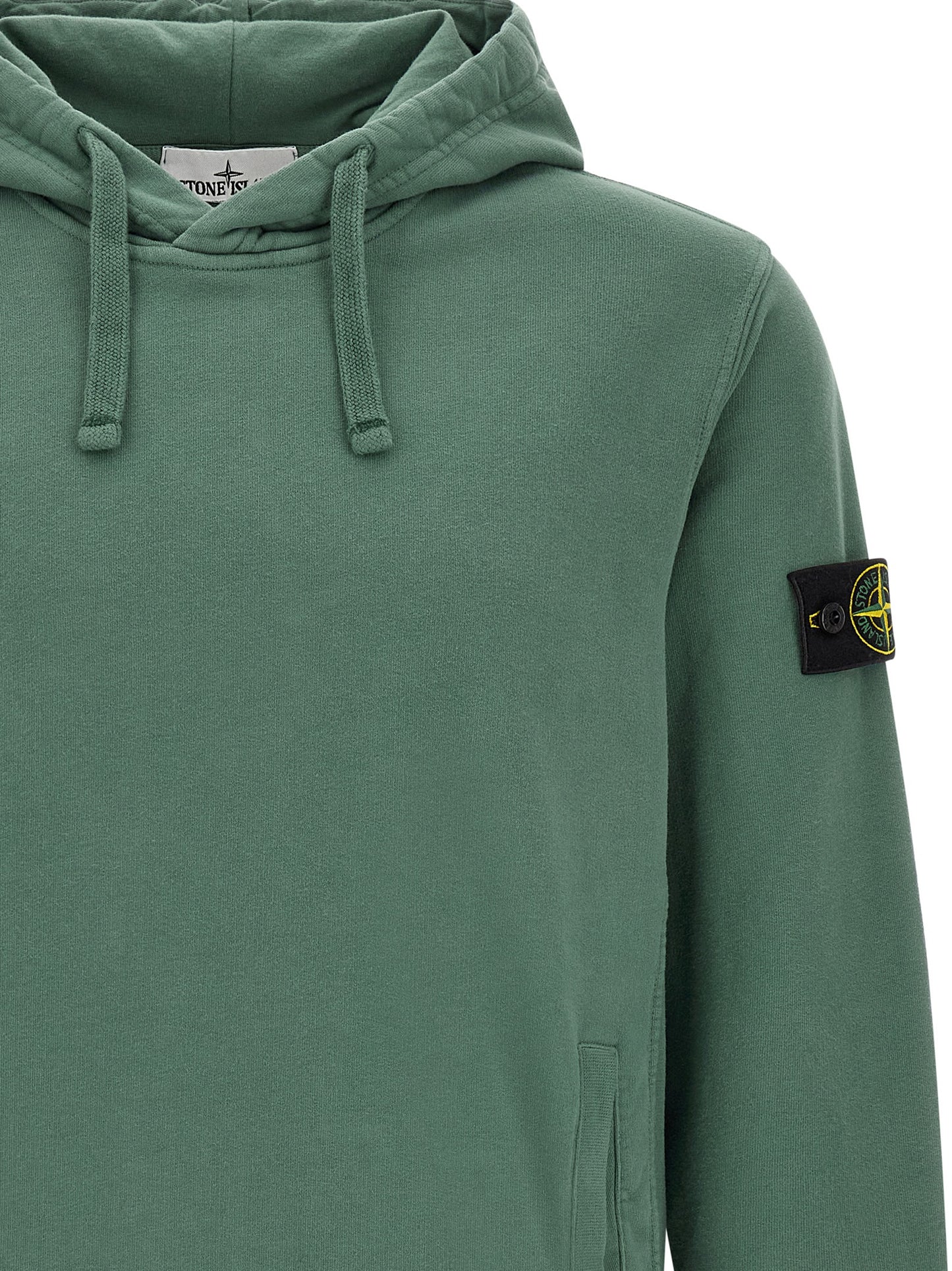 Stone Island Bicolor Cotton Sweatshirt
