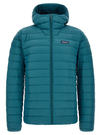 PATAGONIA Blue Nylon Full-Length Jacket