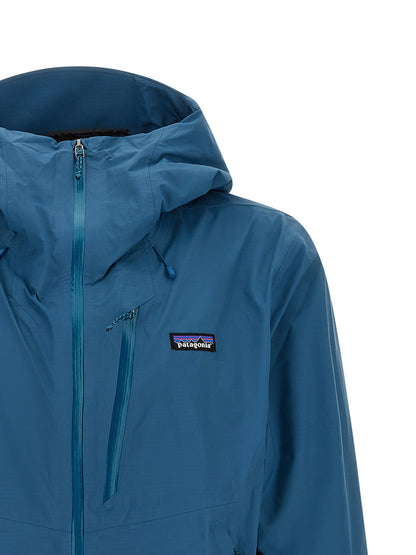 PATAGONIA Blue Nylon Shell Jacket