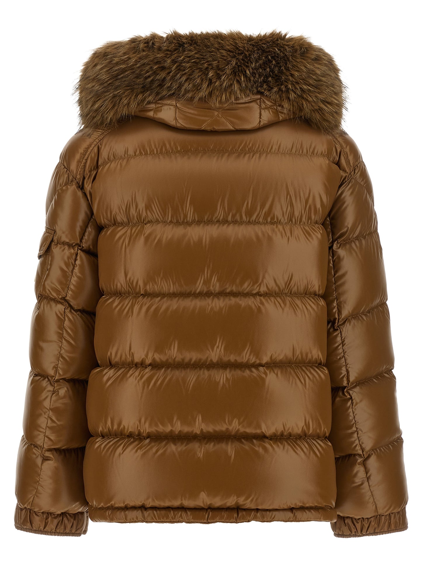 Moncler Brown Polyamide Full-Length Jacket