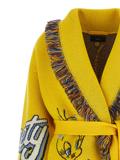 Alanui Multicolor Virgin Wool Cardigan