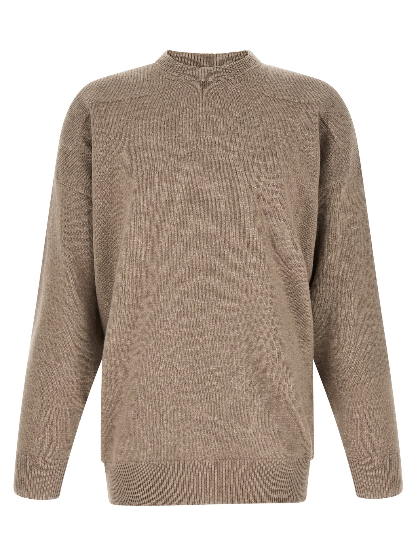 Jil Sander Beige Wool Cardigan