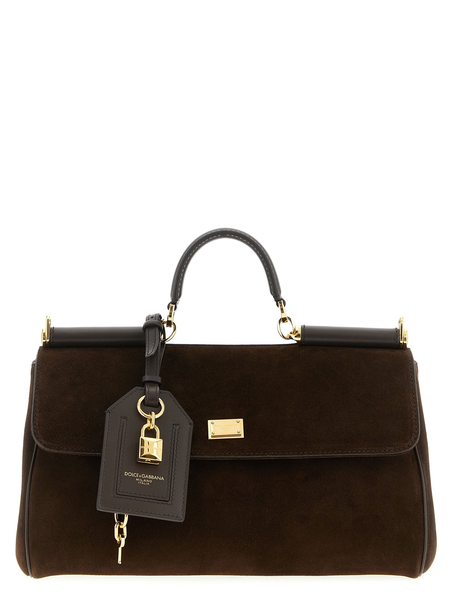 Dolce & Gabbana Brown Calfskin Handbag