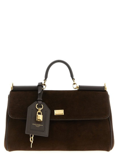 Dolce & Gabbana Brown Calfskin Handbag