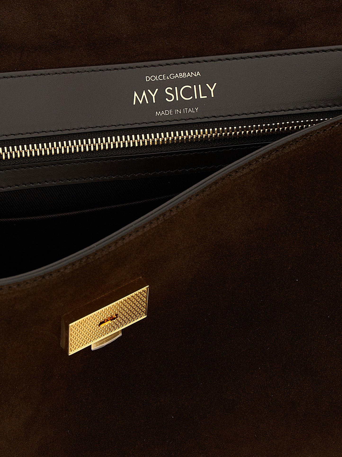 Dolce & Gabbana Brown Calfskin Handbag