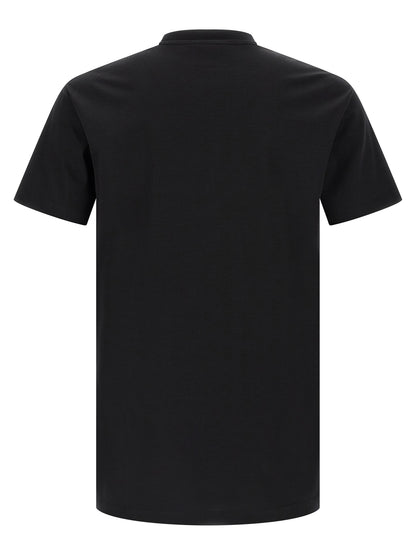 Philipp Plein Black Cotton T-Shirt