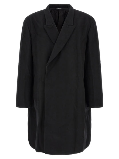 Kiko Kostadinov Black Wool Coat