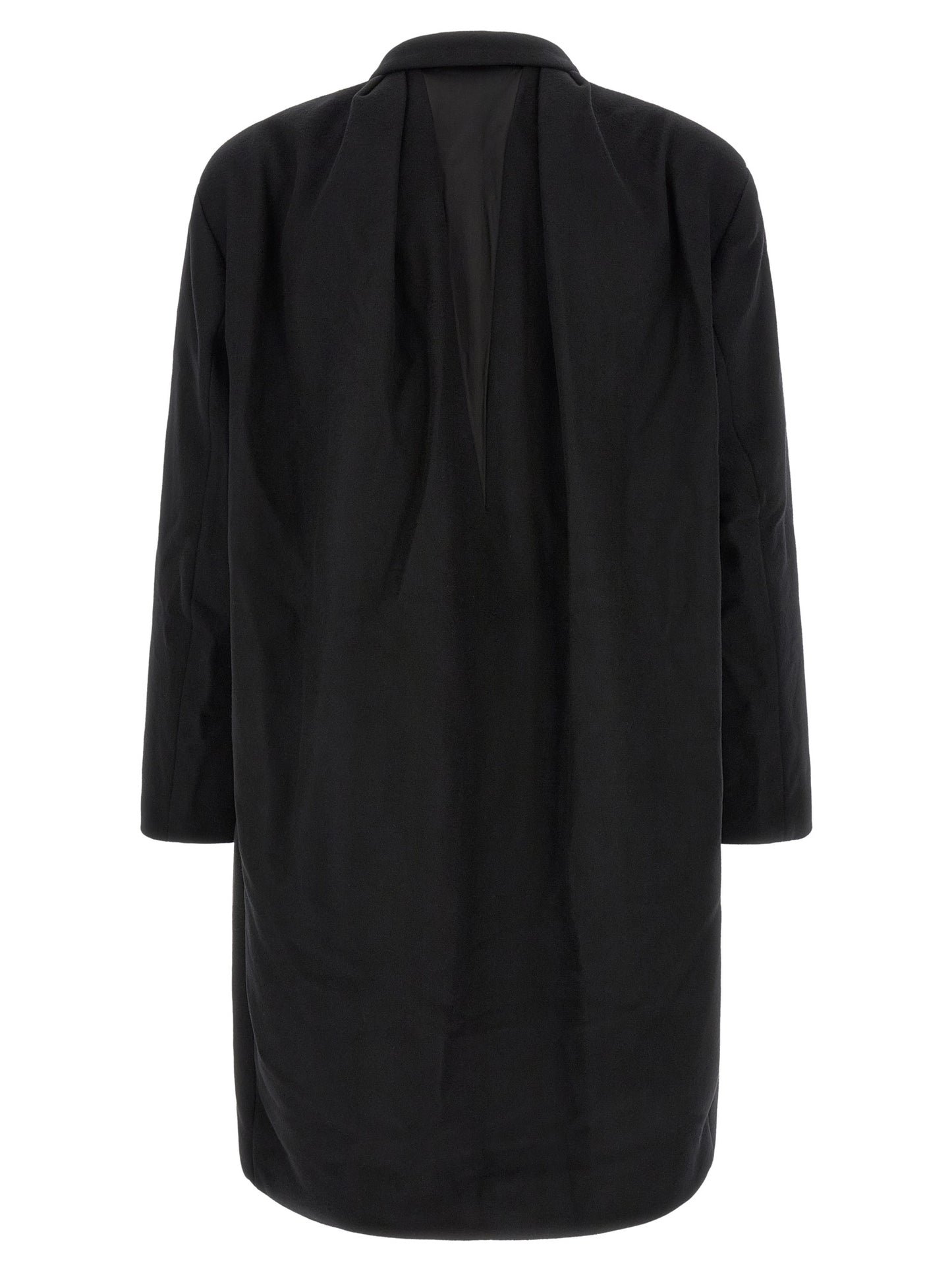 Kiko Kostadinov Black Wool Coat