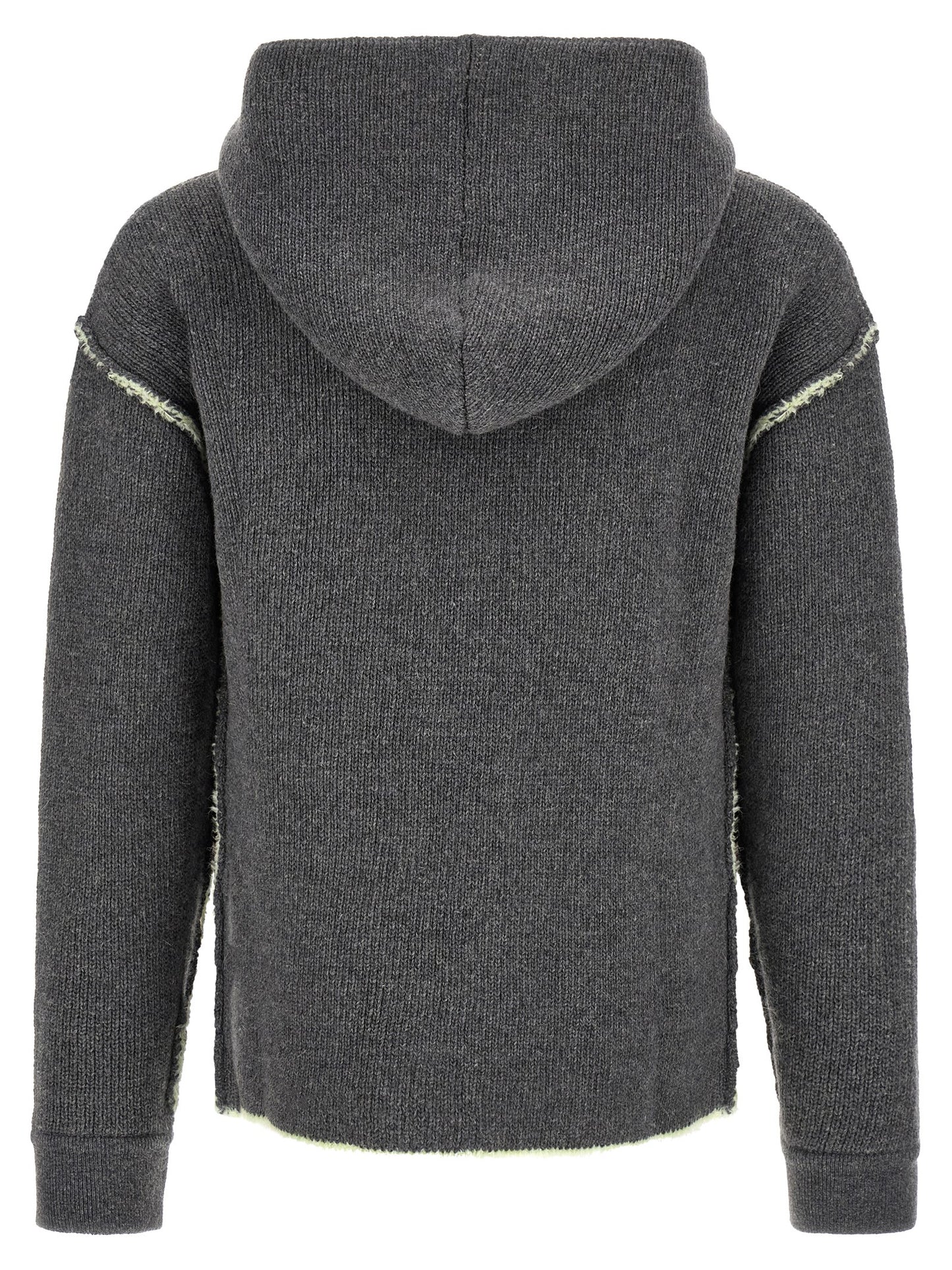 Diesel Gray Wool Sweatshirt