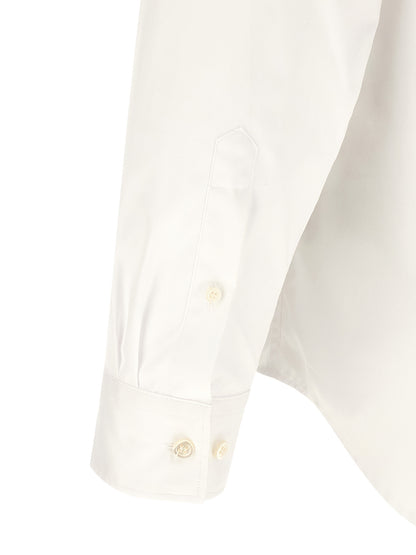 Dries Van Noten White Cotton Blouse