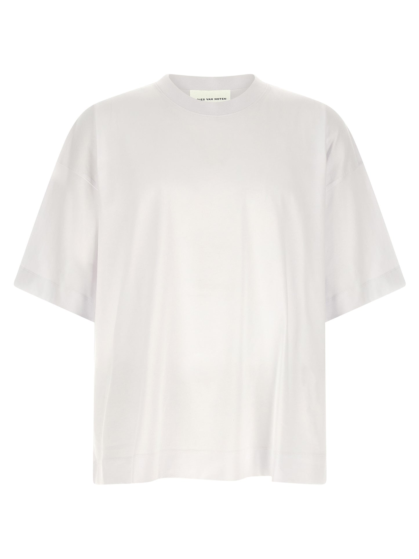 Dries Van Noten White Cotton T-Shirt