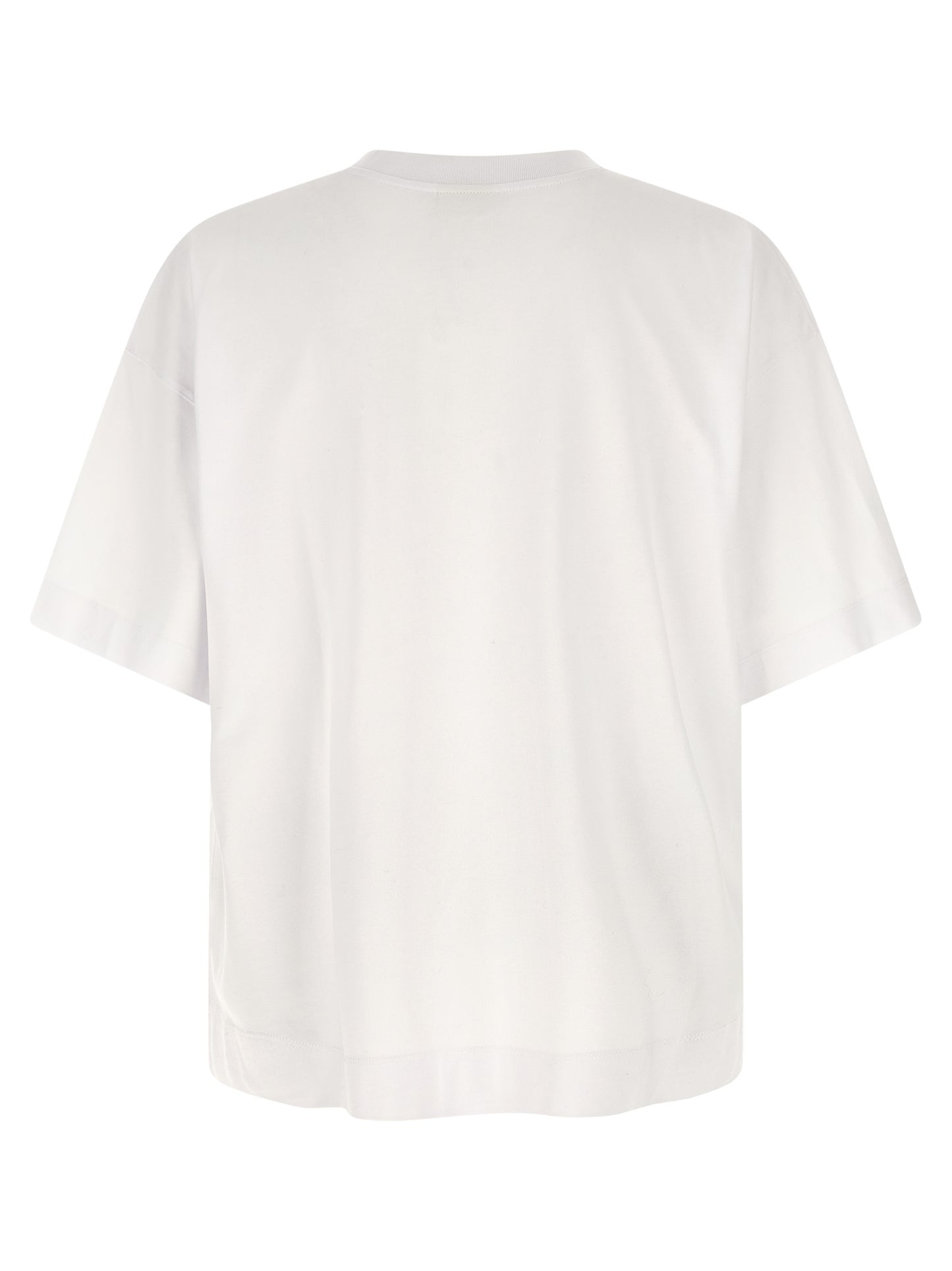 Dries Van Noten White Cotton T-Shirt