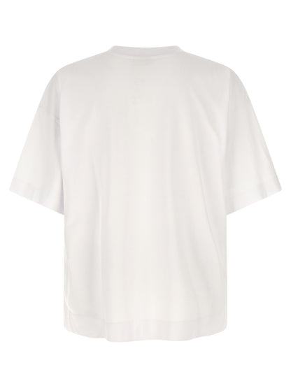 Dries Van Noten White Cotton T-Shirt