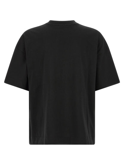 Dries Van Noten Black Cotton T-Shirt
