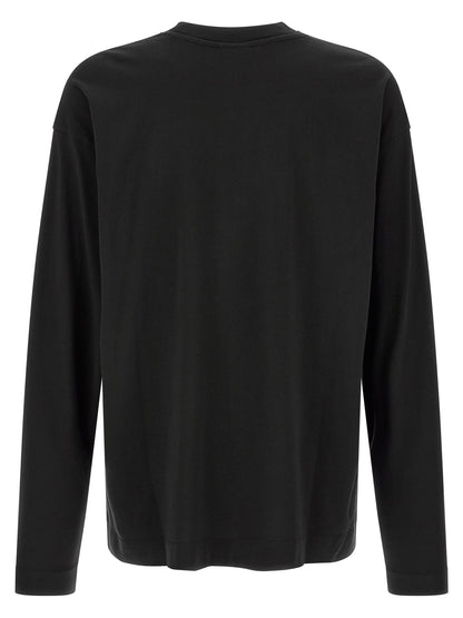 Dries Van Noten Black Cotton T-Shirt