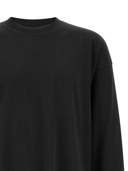 Dries Van Noten Black Cotton T-Shirt