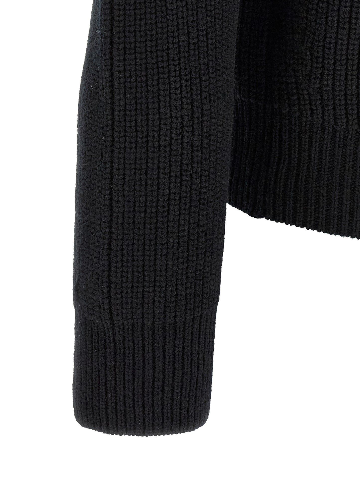 Dries Van Noten Blue Wool Cardigan