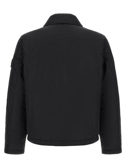 Stone Island Black Polyester Jacket