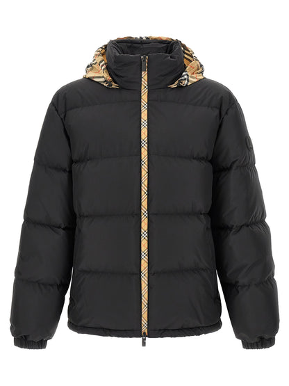 Burberry Black Polyester Parka