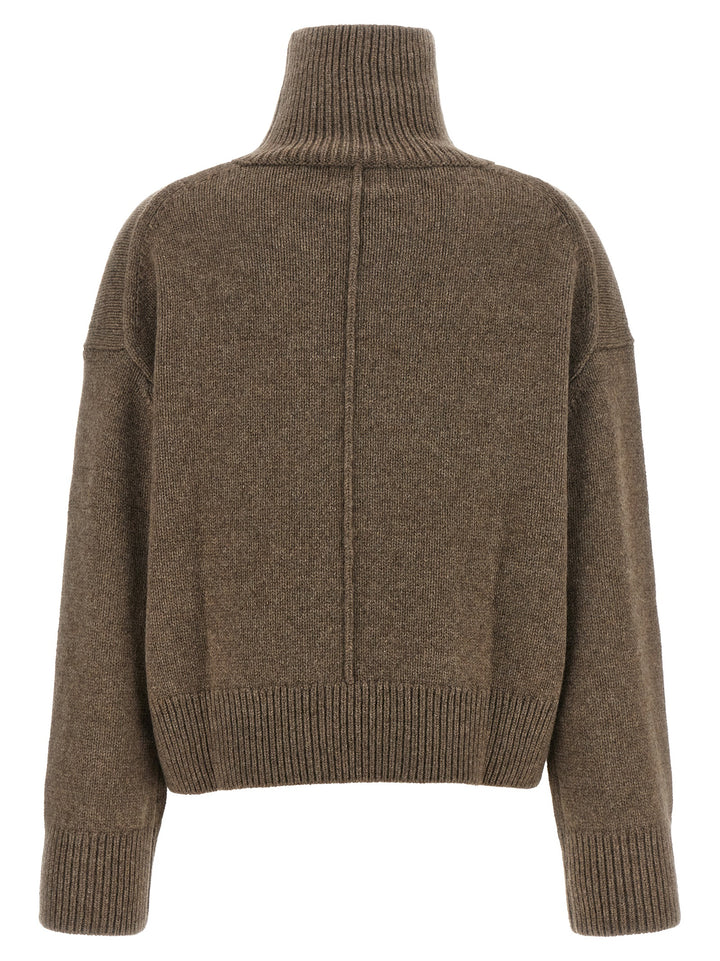 Loulou De Saison Brown Cashmere Cardigan