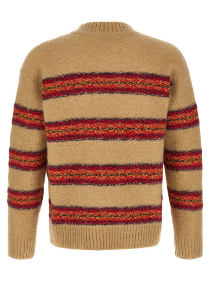 Dries Van Noten Beige Wool Cardigan