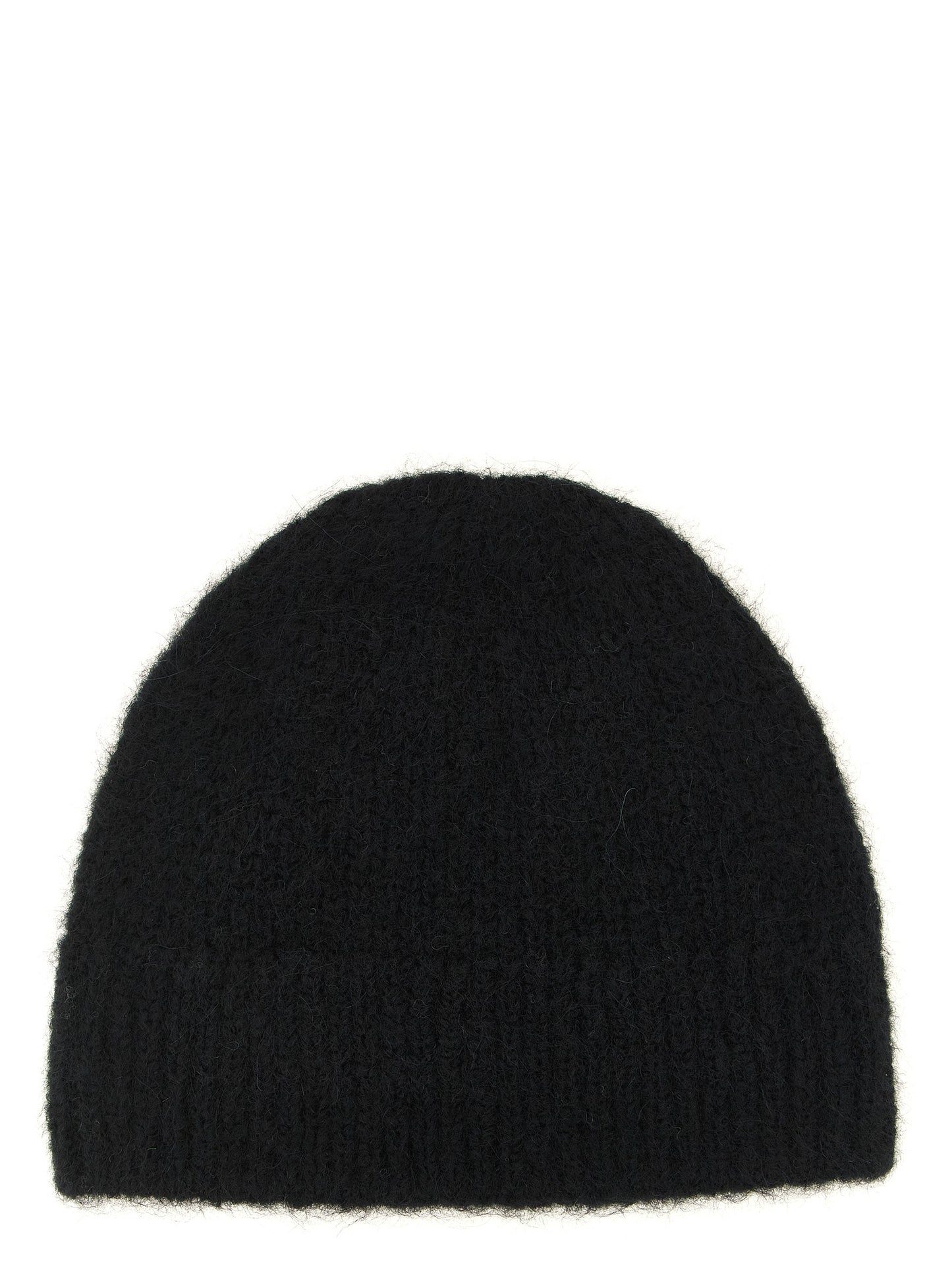 Dries Van Noten Black Wool Beanie