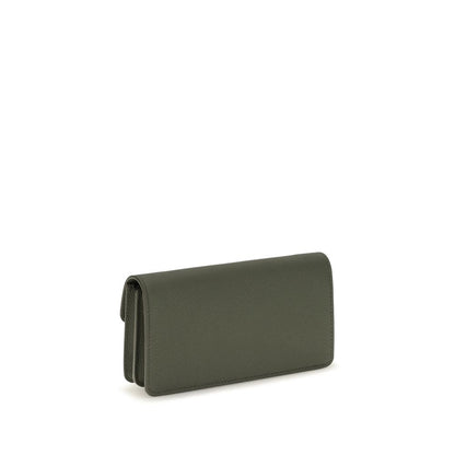 Valentino Garavani Bicolor Calf Leather Bos Taurus Wallet