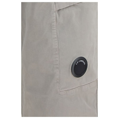 C.P. Company Gray Cotton Cargo Pants