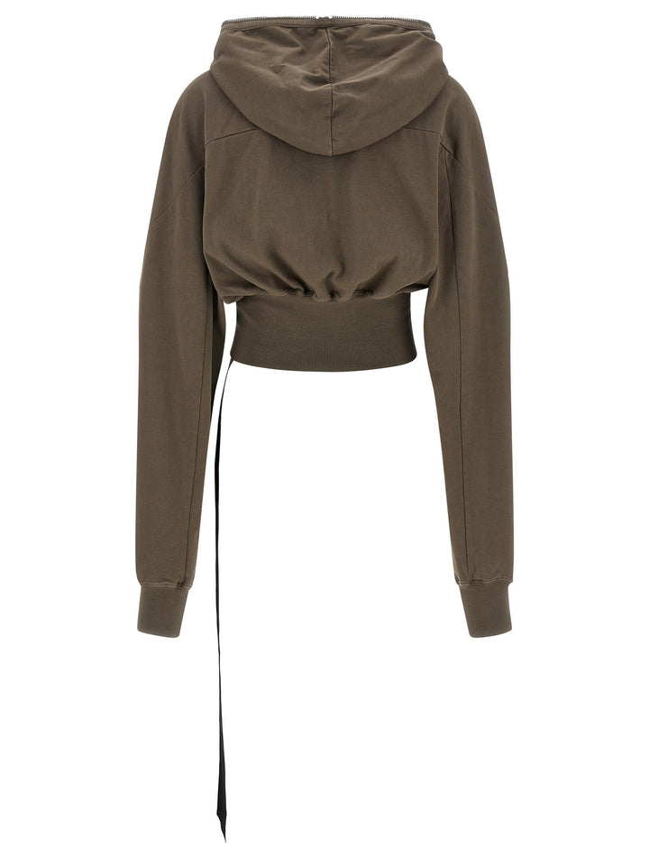 DRKSHDW Gray Cotton Hoodie
