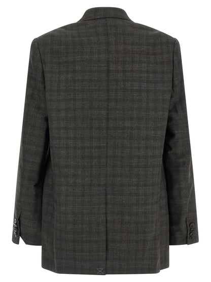 Dries Van Noten Gray Wool Blazer
