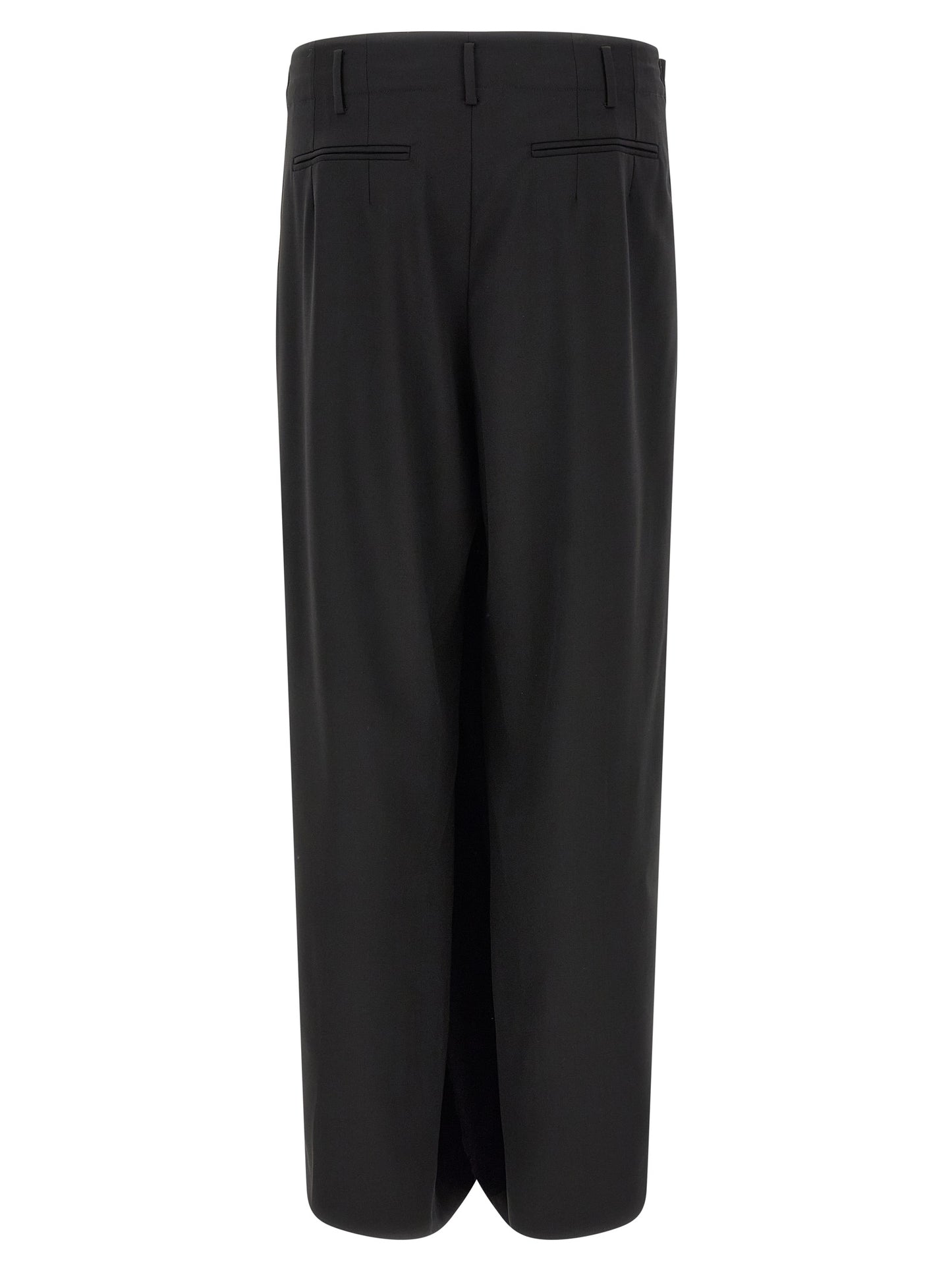 Kiko Kostadinov Black Virgin Wool Dress Pants