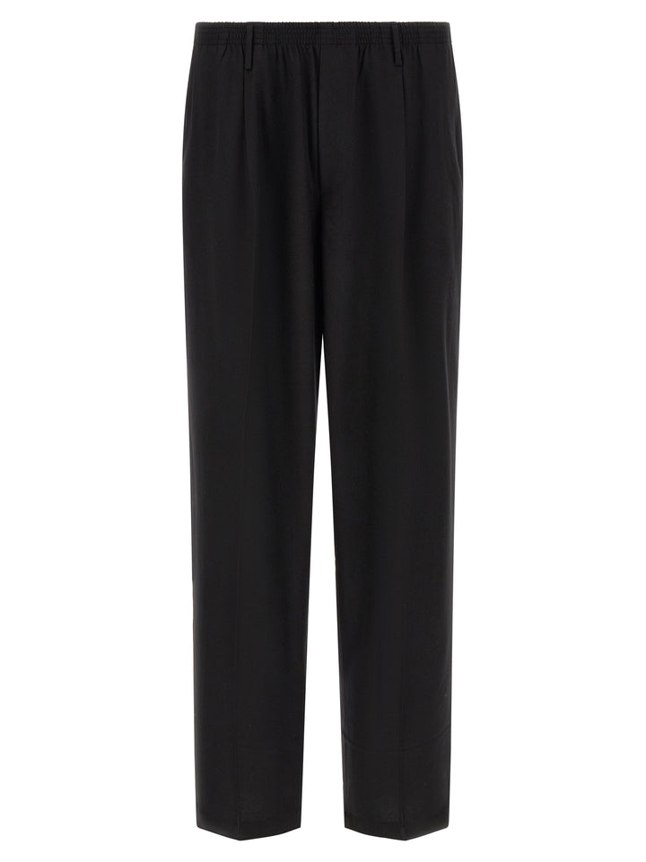 CELLAR DOOR Black Virgin Wool Dress Pants