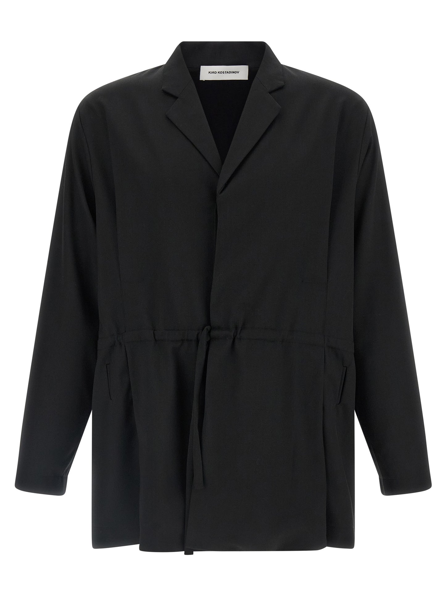 Kiko Kostadinov Black Virgin Wool Blazer