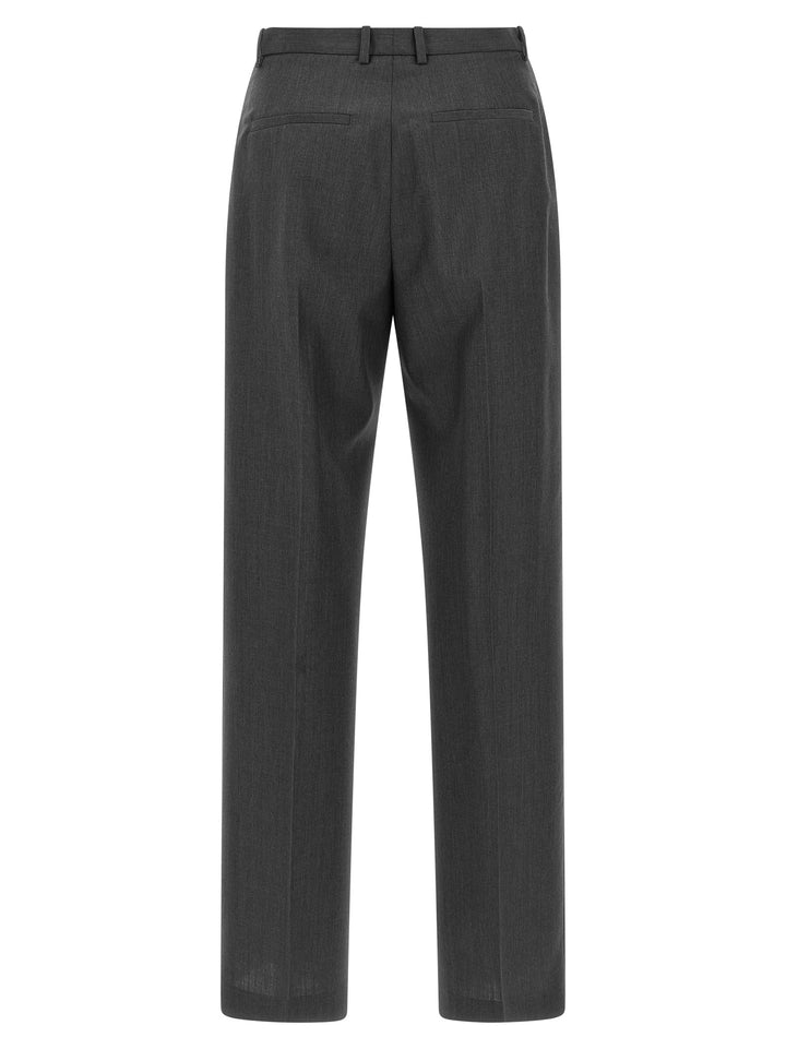 Jil Sander Gray Wool Dress Pants