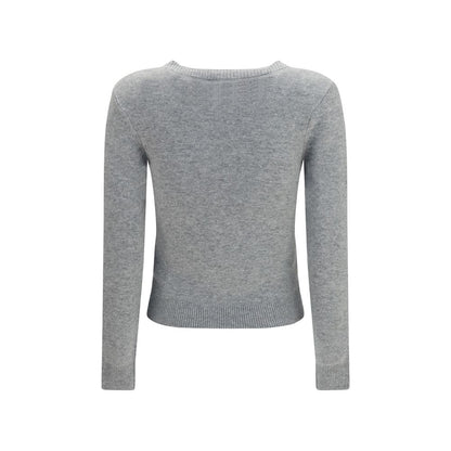 Self-Portrait Gray Cashmere Sweater