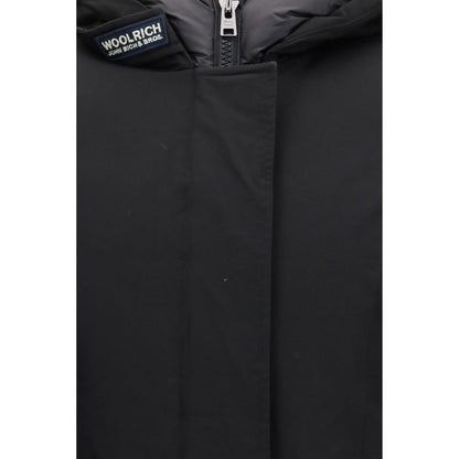Woolrich Black Cotton Parka