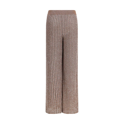 Missoni Brown Viscose Casual Pants
