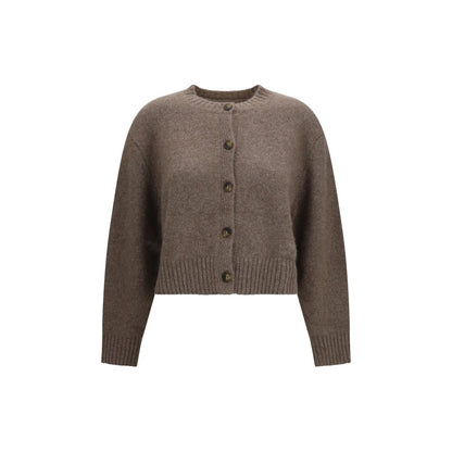 Loulou De Saison Brown Wool Oves Aries Cardigan