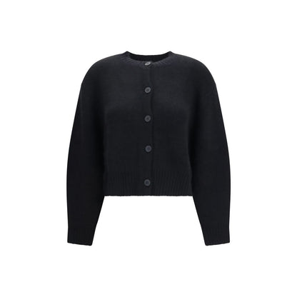Loulou De Saison Black Wool Oves Aries Cardigan