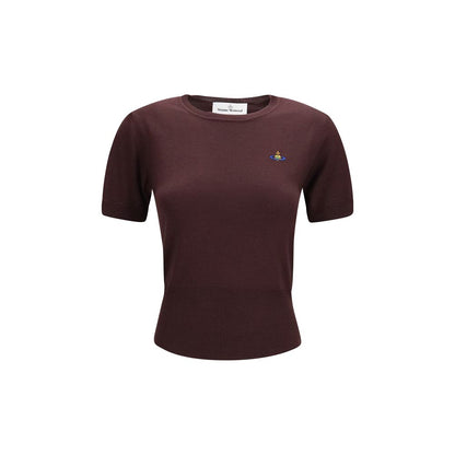 Vivienne Westwood Purple Wool Oves Aries T-Shirt
