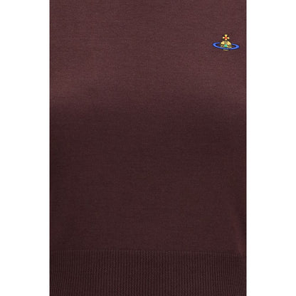Vivienne Westwood Purple Wool Oves Aries T-Shirt