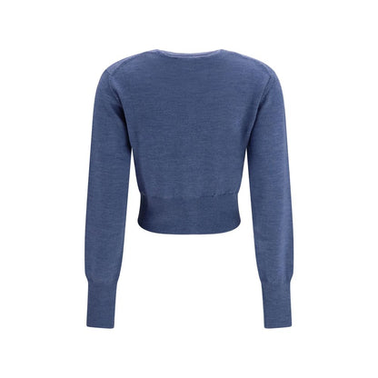 Vivienne Westwood Blue Silk Cardigan