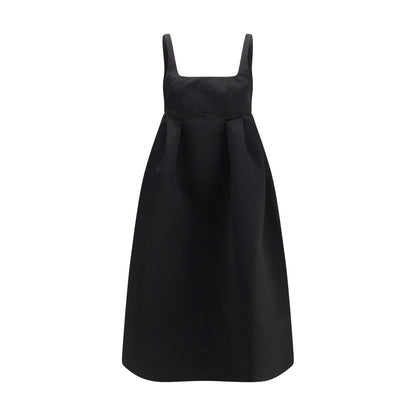 Ganni Black Polyester Casual Dress