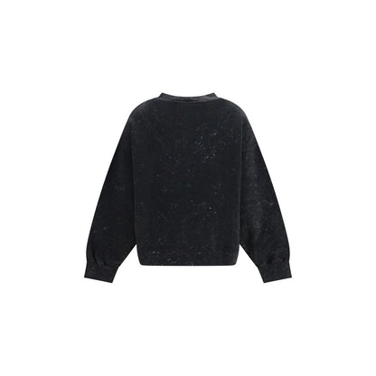 Ganni Gray Cotton Sweatshirt
