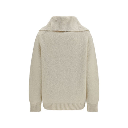 Malo Beige Cashmere Sweatshirt