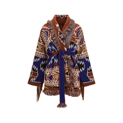 Alanui Multicolor Wool Oves Aries Cardigan